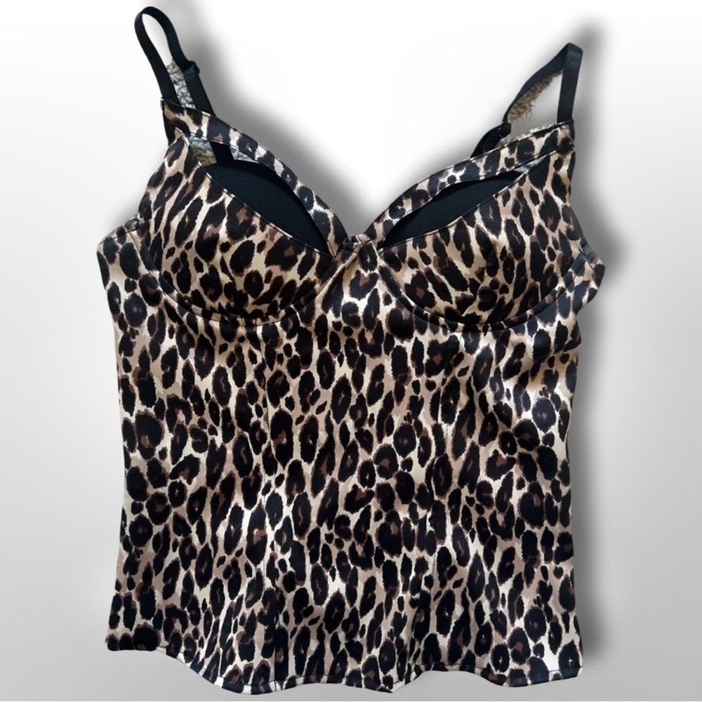 Cheetah Print Corset | Size Small